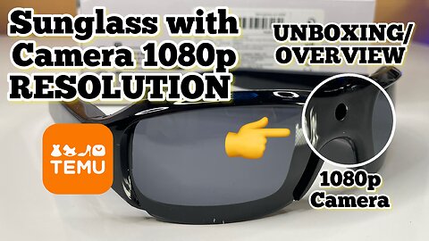 1080p Camera Sunglass on temu