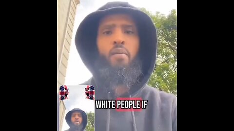 He has a message for white people: Islam is taking over and there is “nothing” we can do to stop it.