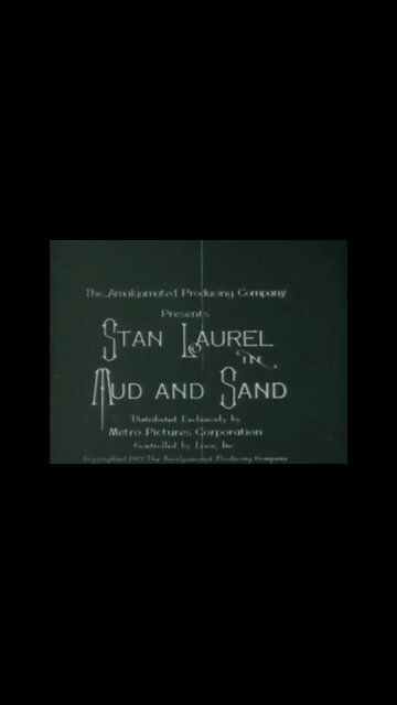 Highlights of the Silent Comedy Gem: Stan Laurel in Mud and Sand (1922)