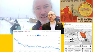 Svensk 🤡PsyOp. Lördags-Iran-attack? Självmords-TikTok. Sionist-postning. Antisemitisk skinhead & J7