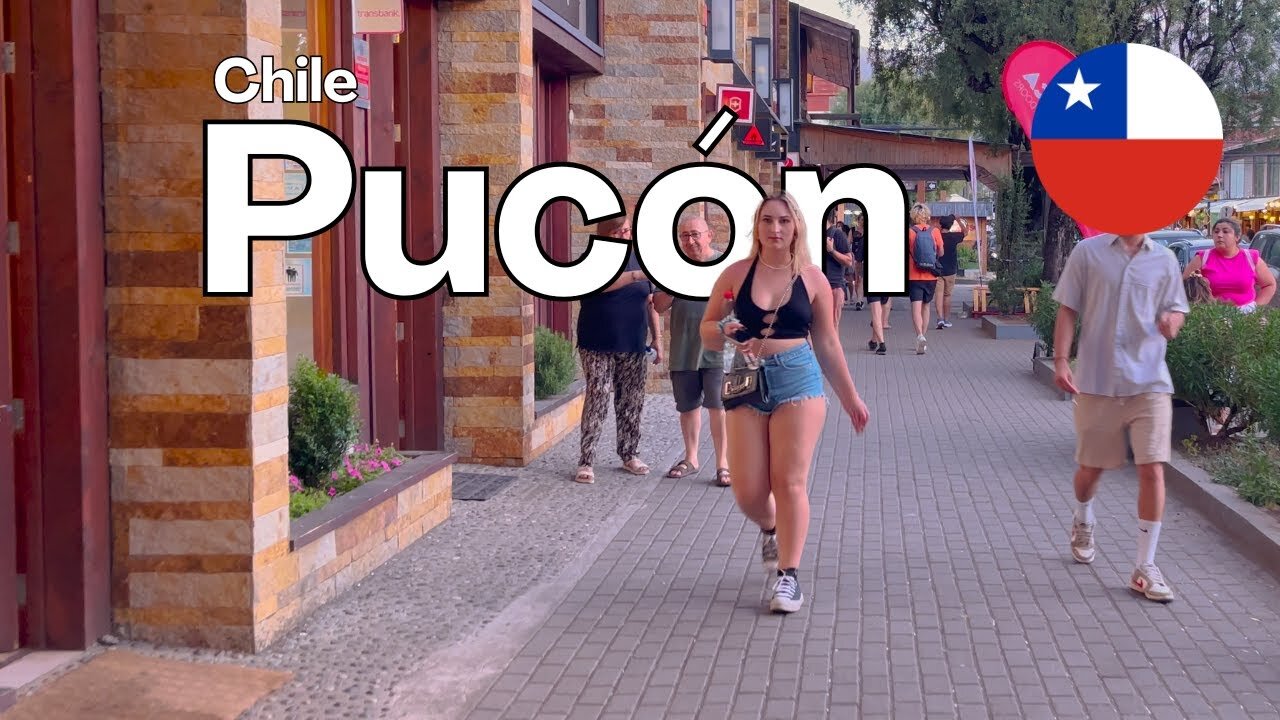 Summer Sunset Walk - 🇨🇱 Pucón Chile - 4K HDR - Part 2