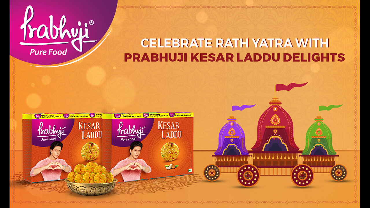 Sweeten Your Rath Yatra with Prabhuji Kesar Laddus!