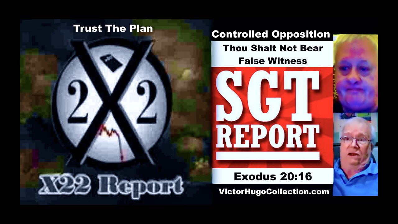 Discredited Jim Fetzer Claims Victor Hugo Is Idiot Controlled Opposition Like X22 Report SGT Report