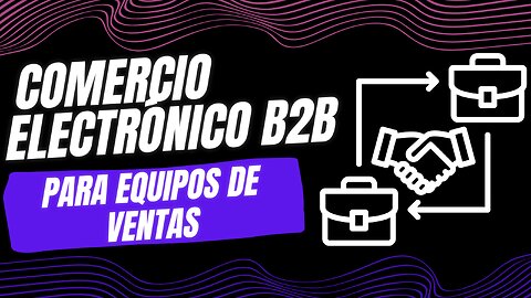 E545 [Español]:📦COMERCIO ELECTRÓNICO B2B PARA EQUIPOS DE VENTAS | ALEX SAYYAH - ALERAN SOFTWARE