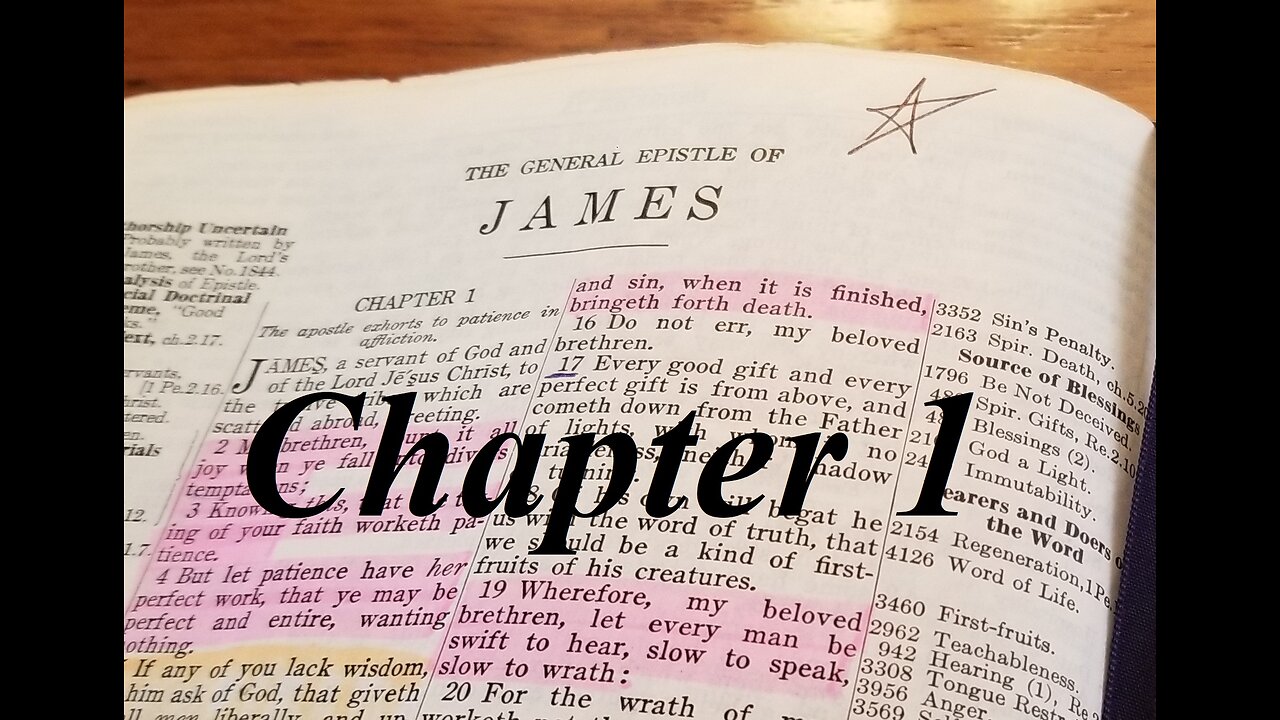 The Epistle of James Chapter 1 | KJV