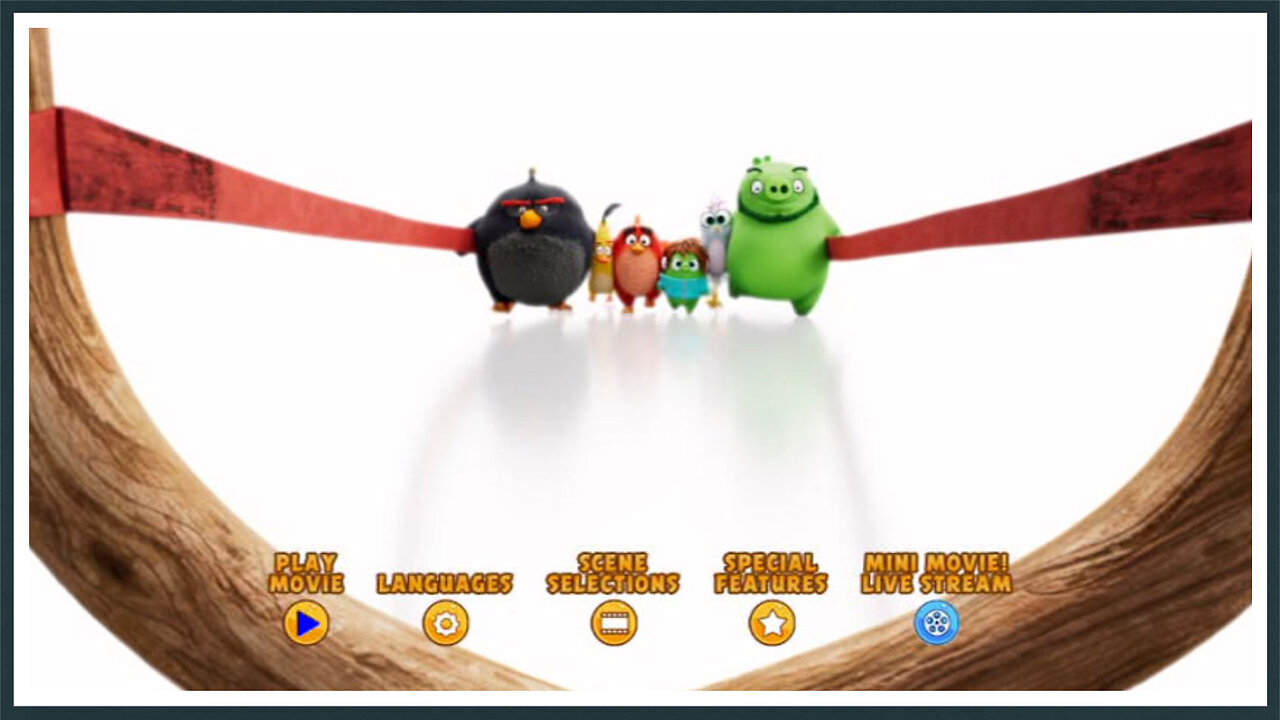 The Angry Birds Movie 2 - DVD Menu
