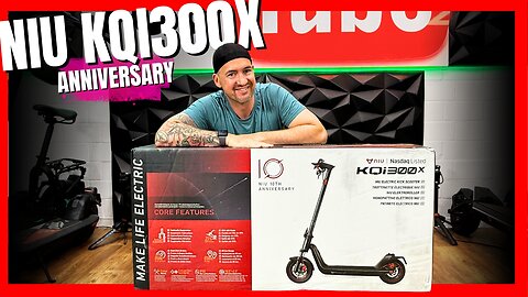 🎉 NIU KQi 300X im Live-Unboxing! Jubiläumsedition für 629€ ist da! 🥳 Kostenloser Smartphonehalter!