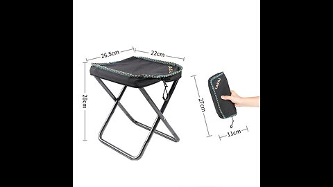 Multifunctional Outdoor Picnic Camping Folding Stool