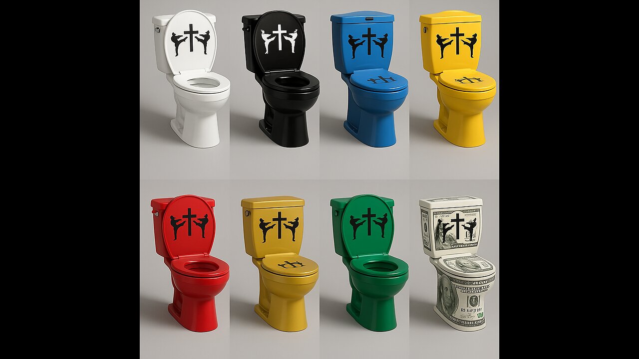 Cross kick Studio Films toilet