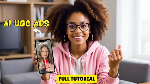 How to Make Viral AI UGC Ads In Minutes Using AI Tools In 2025 (FULL TUTORIAL)