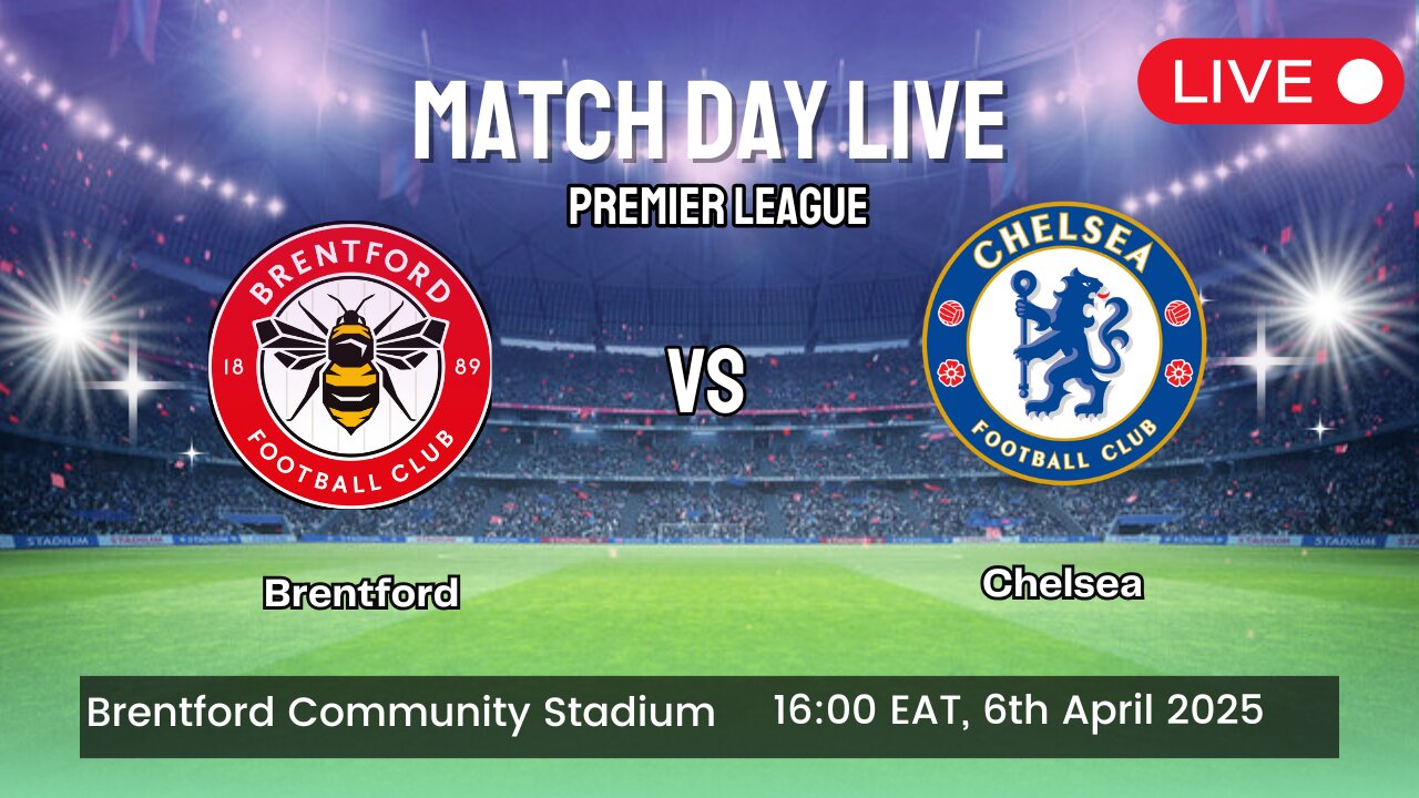 Brentford vs Chelsea LIVE | Premier League Match Watchalong & Commentary 🏆⚽