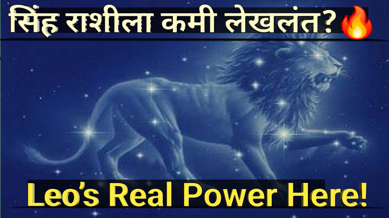 Leo ♌ | सिंह राशीला कमी लेखलं तर काय होतं? | Singh Rashi Motivation & Victory Story