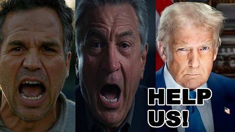 Trump Deranged Hollywood actors are now BEGGING President Trump for HELP!