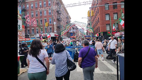 Feast of San Gennaro Walking Tour In New York