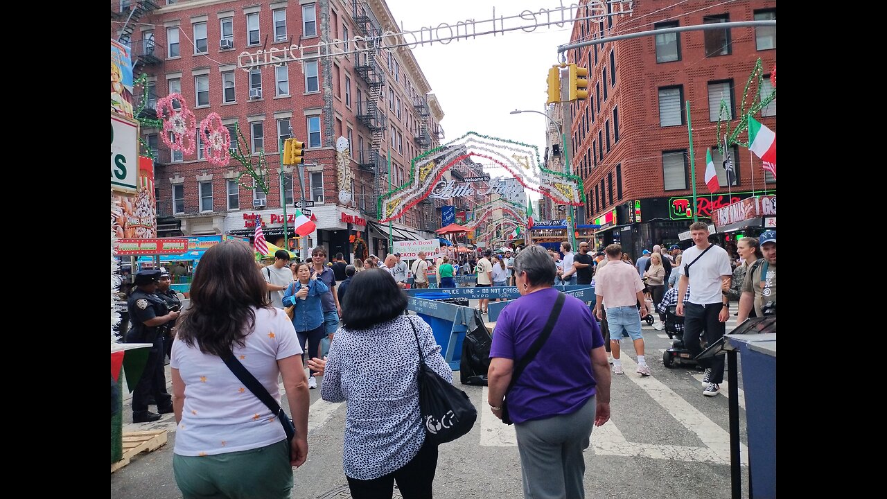 Feast of San Gennaro Walking Tour In New York
