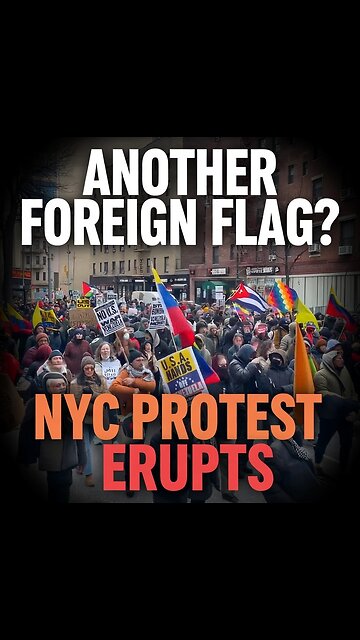 Why Are These NYC Protesters Waving Venezuelan Flags?
