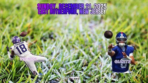 Minnesota Vikings @ New York Giants, Week16, Diggin' Deeper Into the NFL