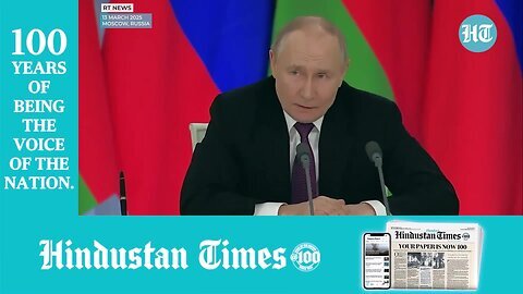 On Cam_ Putin Shocks Ukraine with Big Statement _ Russia Nods to Trump’s Plan, With A Twist On Truce