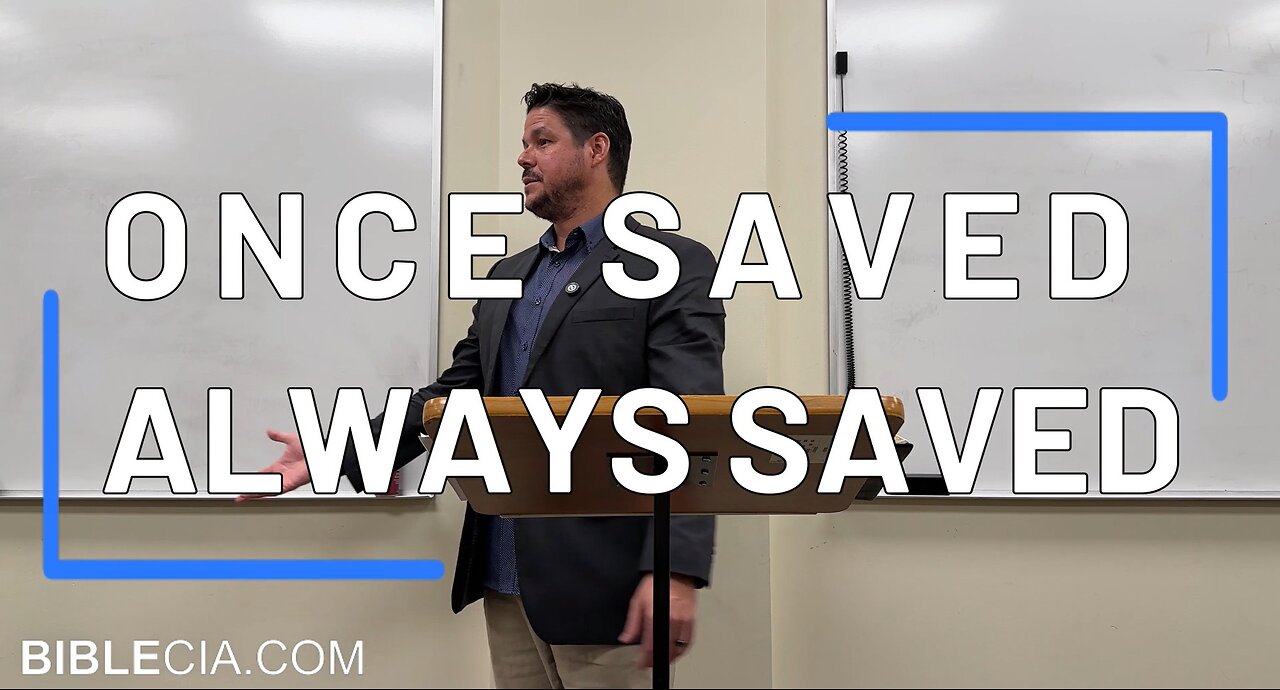 Once Saved Always Saved