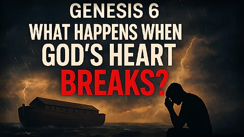 Genesis 6 Bible Study: What Happens When God's Heart BREAKS? 