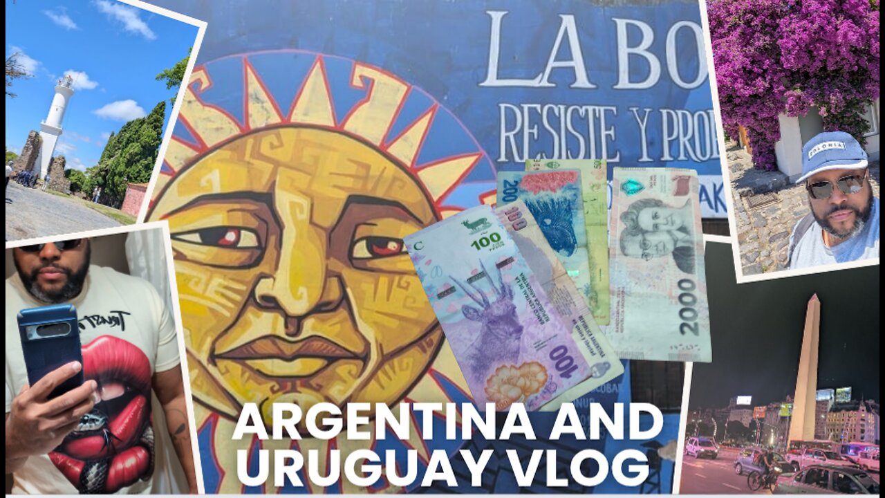 Argentina and Uruguay travel vlog