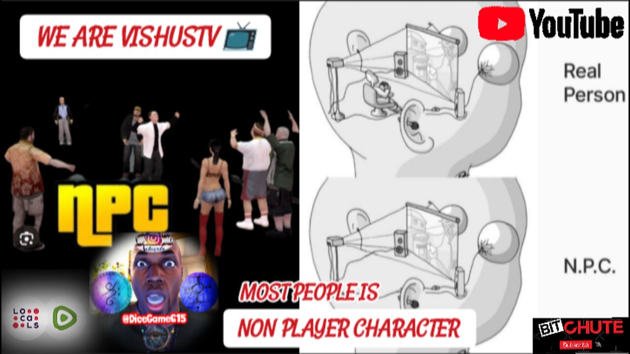 It's A lot Of Non-Player's Characters "NPC'S" Around... #VishusTv 📺