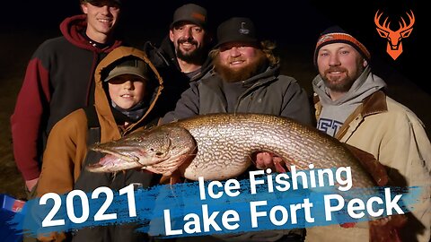 Monster Northern Pike | Ice Fishing Lake Fort Peck | January 2021 | Montana