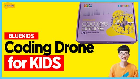 Simple Coding Drone for Kids – Blue Kids Drone Review