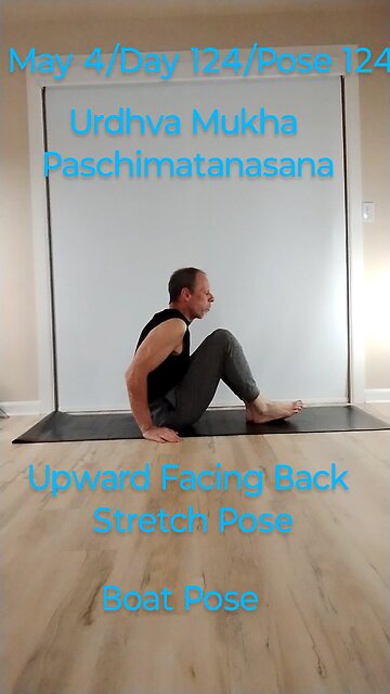Urdhva Mukha Paschimatanasana / Upward Facing Back Stretch Pose / Boat