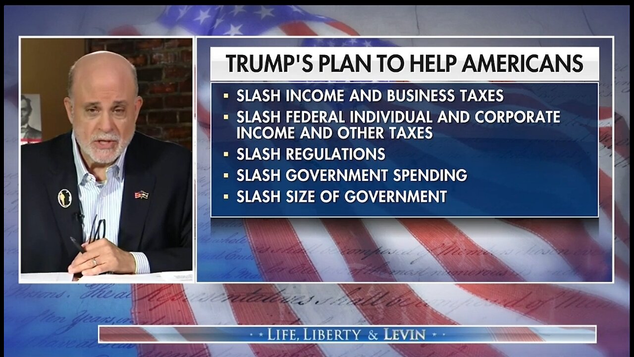 Levin: Trump Is About To Do Something in Economics That's Never Been Done In American History
