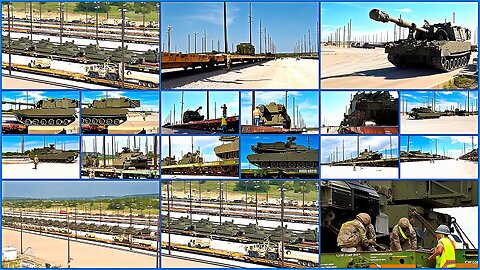 BIGGEST Military Railhead Operations in YEARS Heads to Washington DC for Army's 250th Birthday!