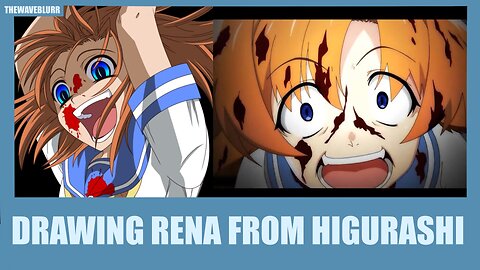 Drawing Rena from Higurashi: When They Cry