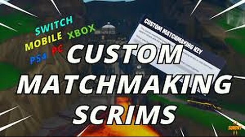 (Na-East) Custom Matchmaking Key - Xbox PS4 PC - Fortnite Live Stream