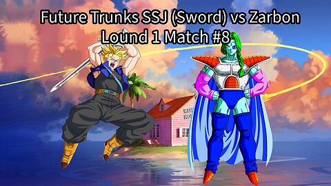 Lound 1 Match #8: Future Trunks SSJ (Sword) vs Zarbon (DB: Raging Blast 2 Ultimate Tournament)
