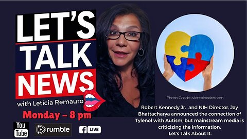 Let's Talk News - The Connection Between Tylenol and Autism