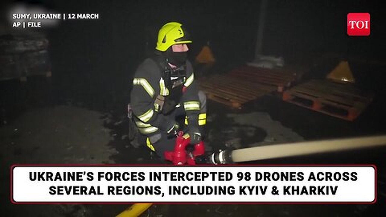 Putin Unleashes Hell On Ukraine; Russia Rains Missiles, Drones On Kyiv In Revenge Strike