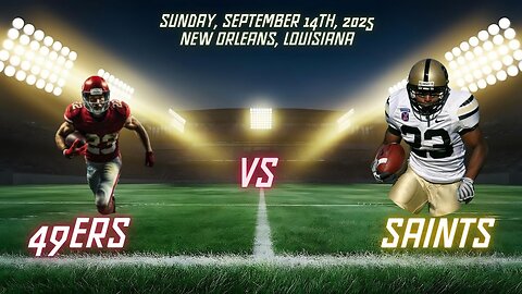 San Francisco 49ers @ New Orleans Saints, Week 2, Diggin' Deeper Into the NFL