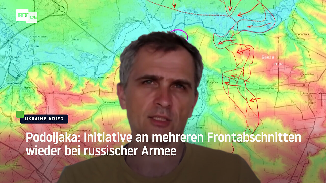 Podoljaka: Initiative an mehreren Frontabschnitten wieder bei russischer Armee