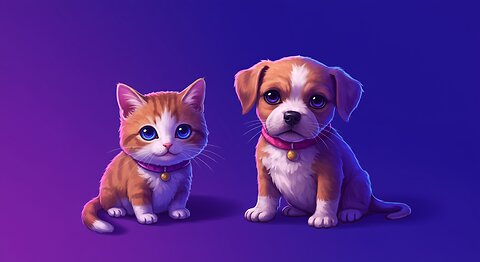 Cute Cats & Dogs | Funny Animal Animation