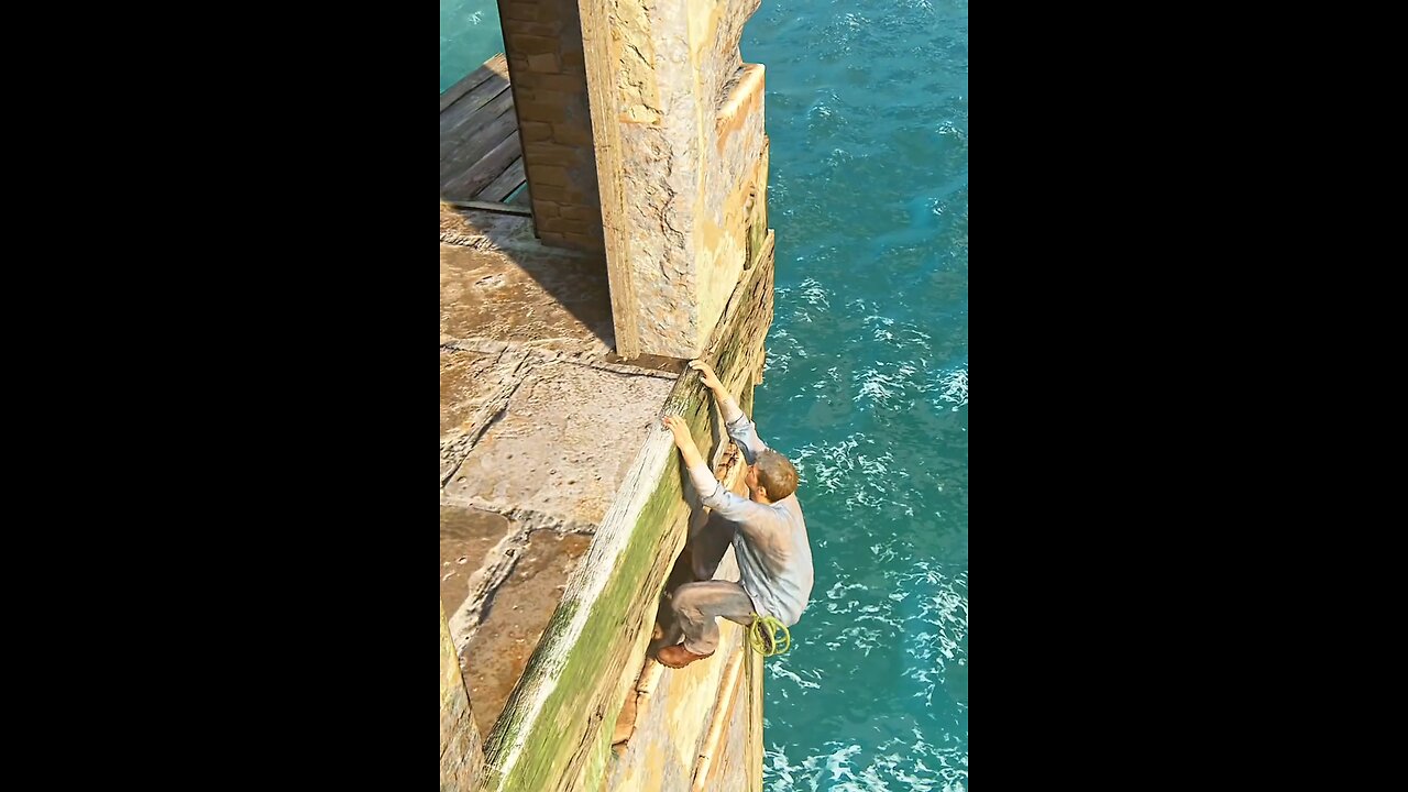 "Let's see the ocean scenery in the Uncharted game! #gamingvideo#unchartedgameplay#rumblegame