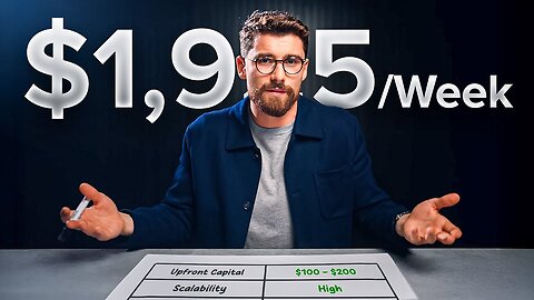 Laziest Way to Make Money Online In 2025 ($100/day+) 