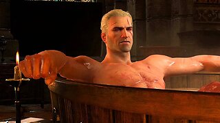 Geralt in a Bathtub