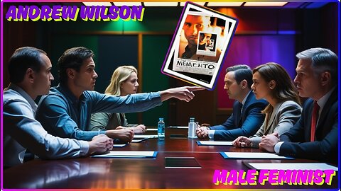 Andrew Wilson Talks To A Male Feminist That seems To Think That Men Are To Blame For Everything!