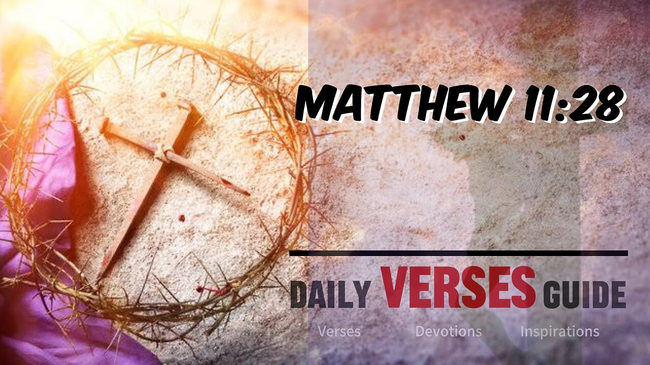 Matthew 11:28