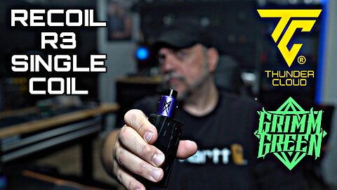ReCoil R3 Team Single Coil RDA - ThunderCloud x Grimm Green