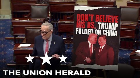 Senate Democratic Leader Schumer Delivers Remarks on President Trump's U.S.-China Trade Deal