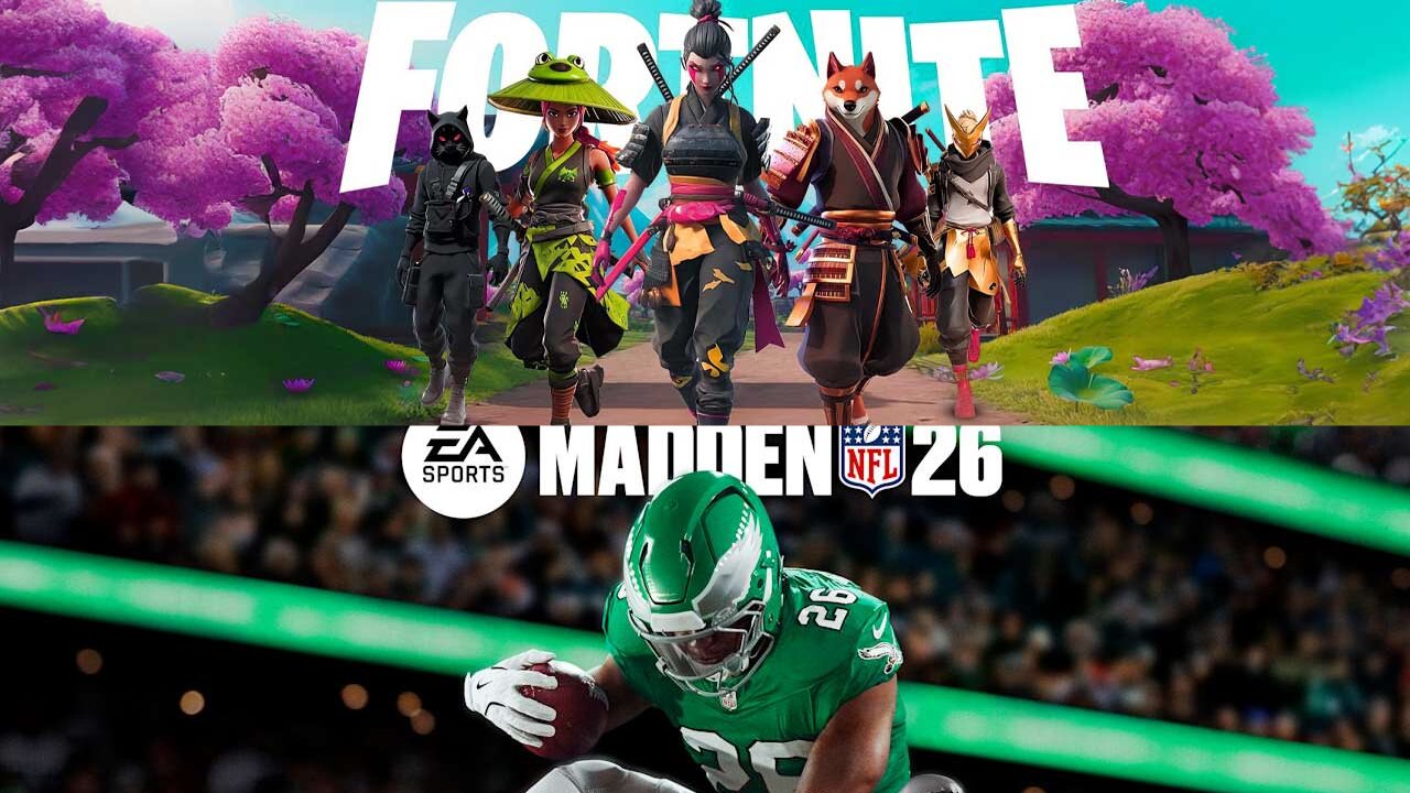 Fortnite: high kills and wins. Madden 26: Ultimate Team building and etc