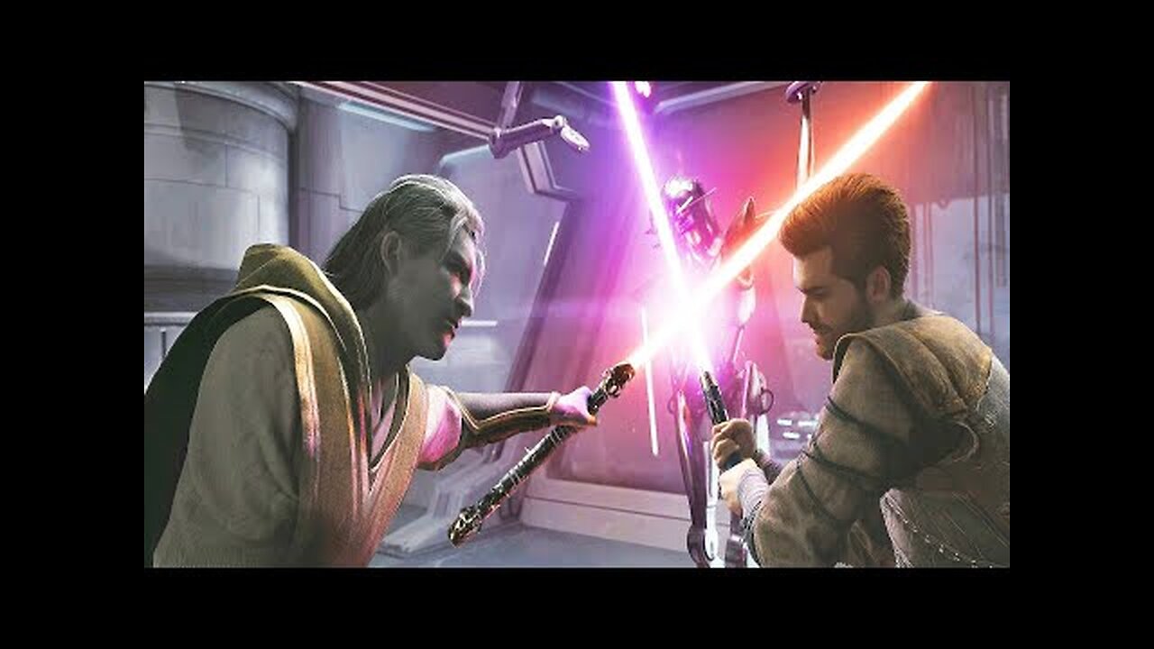 Cal Kestis VS One-Handed Jedi Dagan Gera Scene (Star Wars Jedi Survivor) 4K ULTRA HD