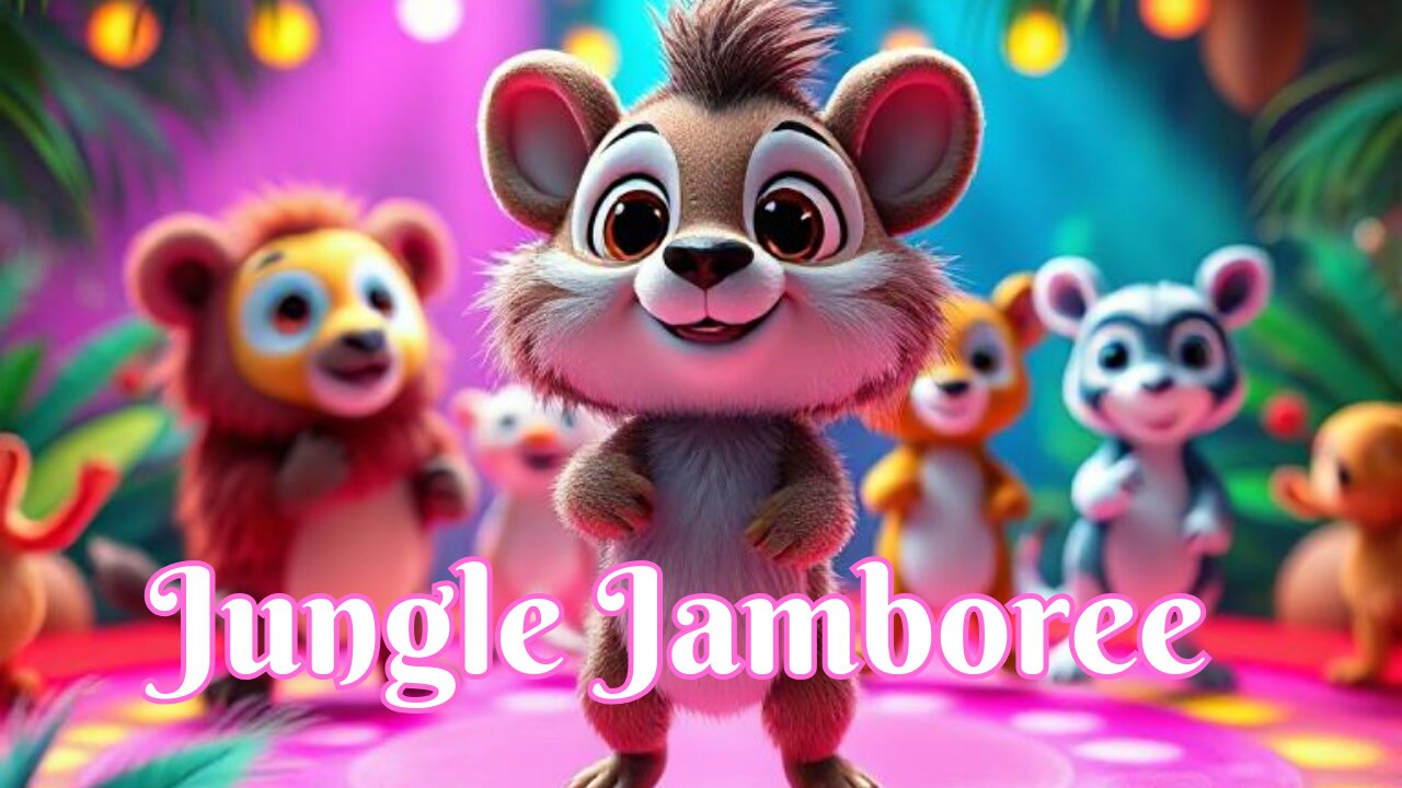 Jungle Jamboree 🐒🎶 | Dance & Sing with Wild Animal Friends!