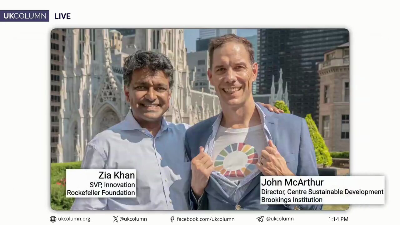 SDG Superman? John McArthur’s 17 Rooms and the Global Goals Playbook | UK Column News